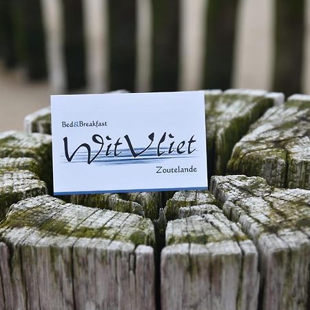 B&B Witvliet, Kamers En Studio Met Heerlijk Ontbijt ! Zoutelande Luaran gambar